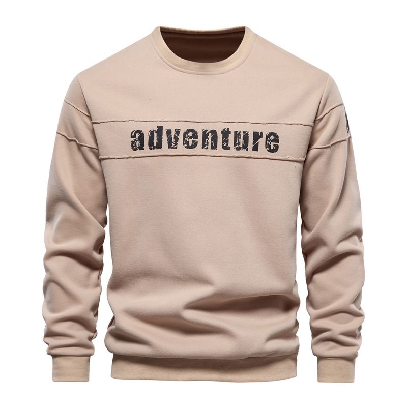 BLWOENS - Polerón con estampado para Hombre - Beige