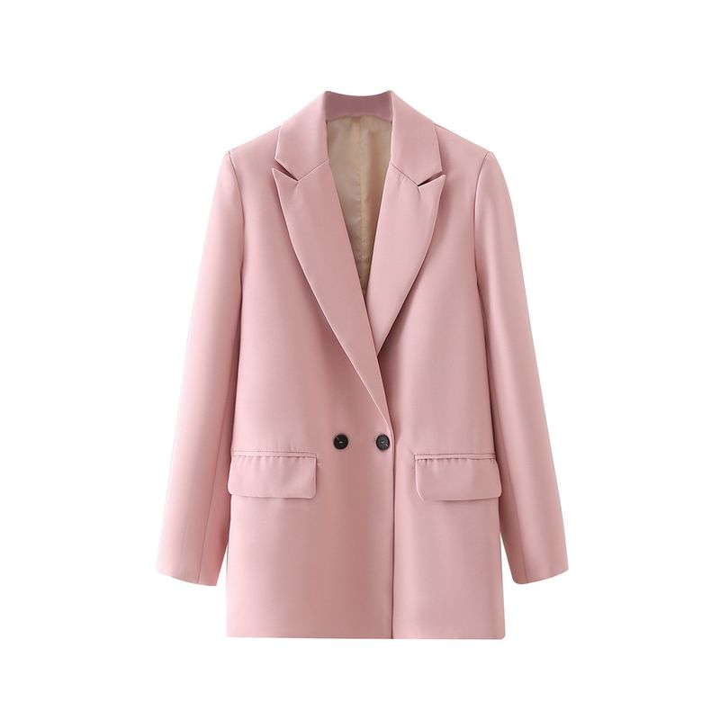 BLWOENS - Chaqueta formal para mujer -Rosado