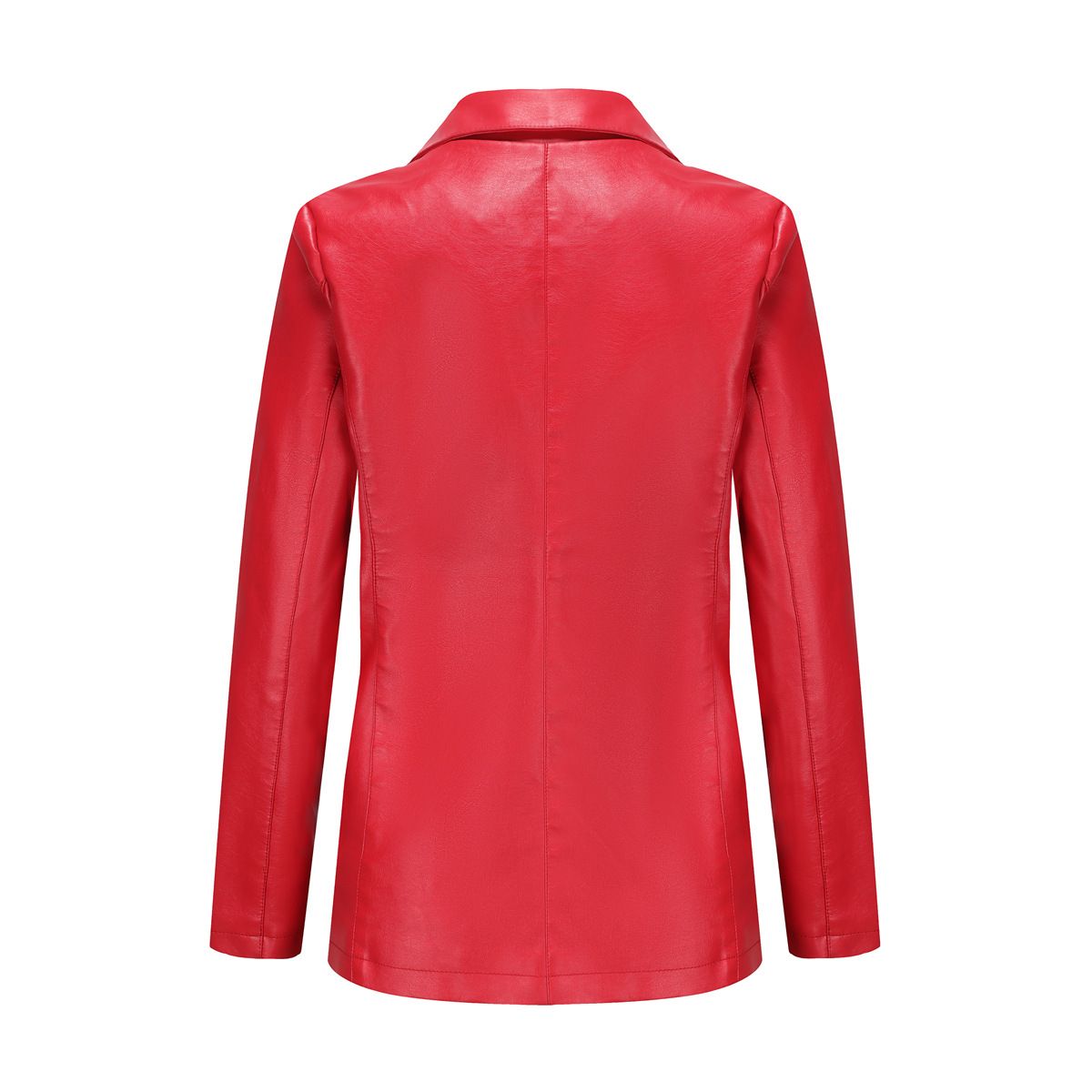 BLWOENS - Abrigo formal para mujer -Rojo