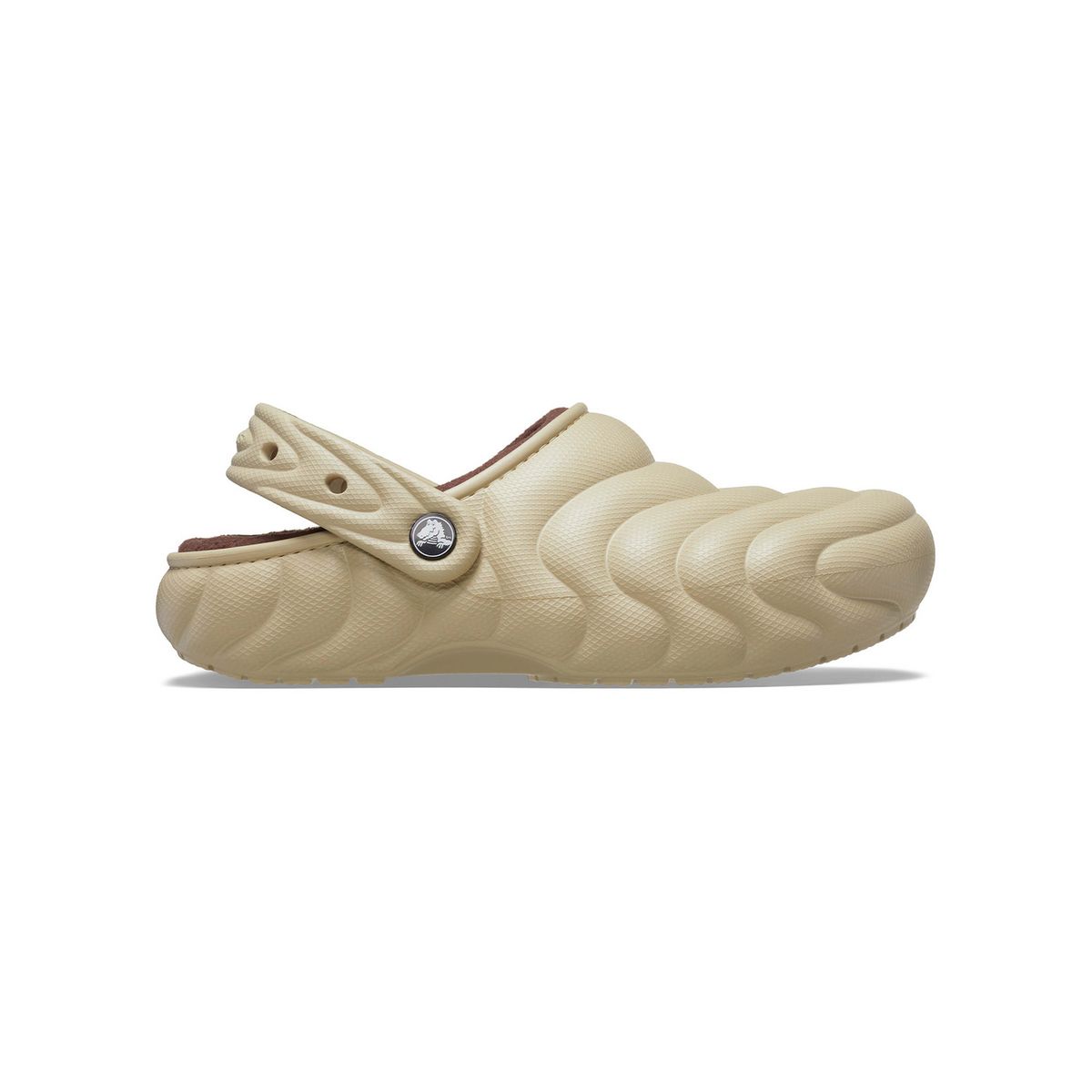 CROCS - Zueco Crocs Unisex Lined Overpuff Clog Beige CROCS