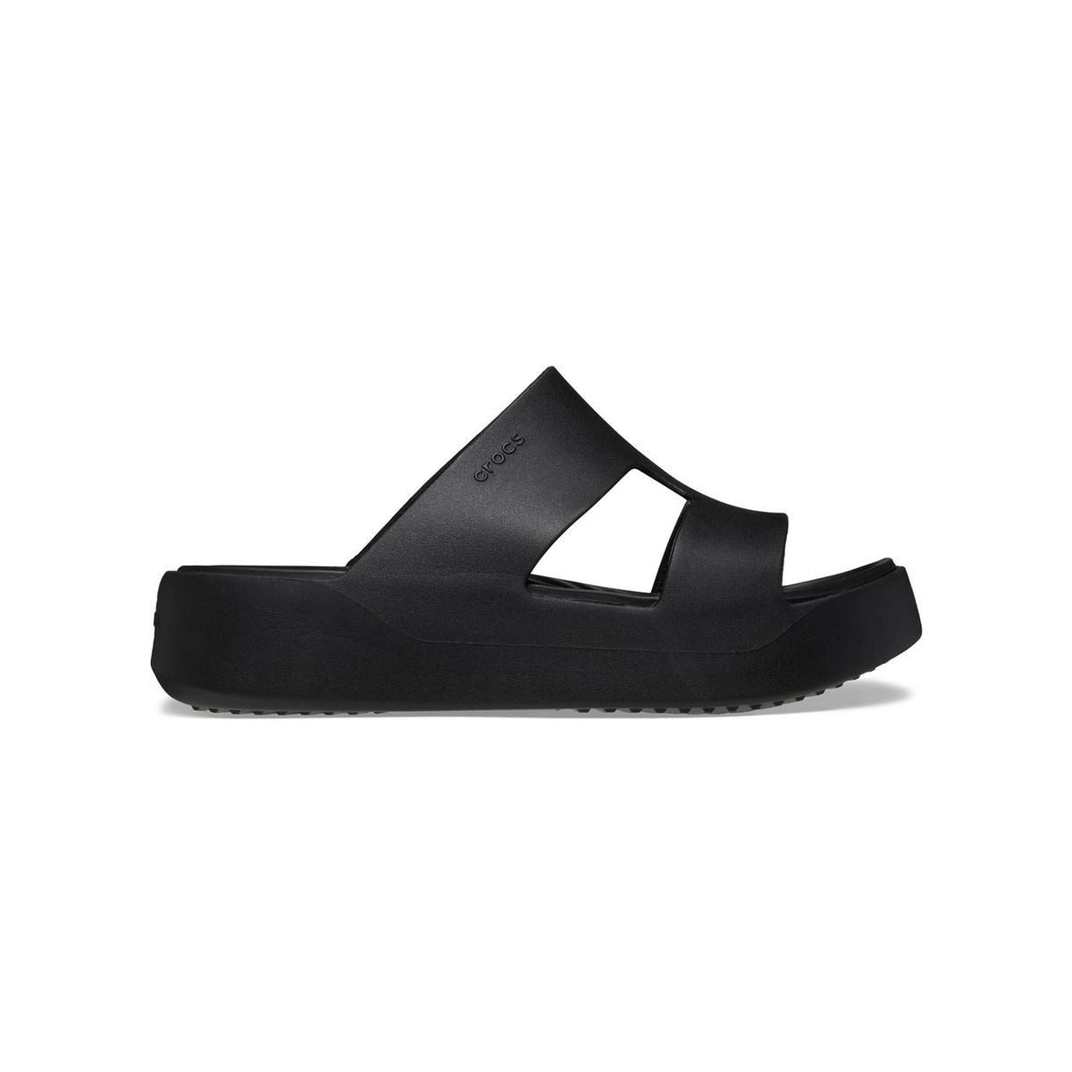 CROCS - Sandalia Crocs Mujer Getaway Plataforma H-Strap Negro CROCS