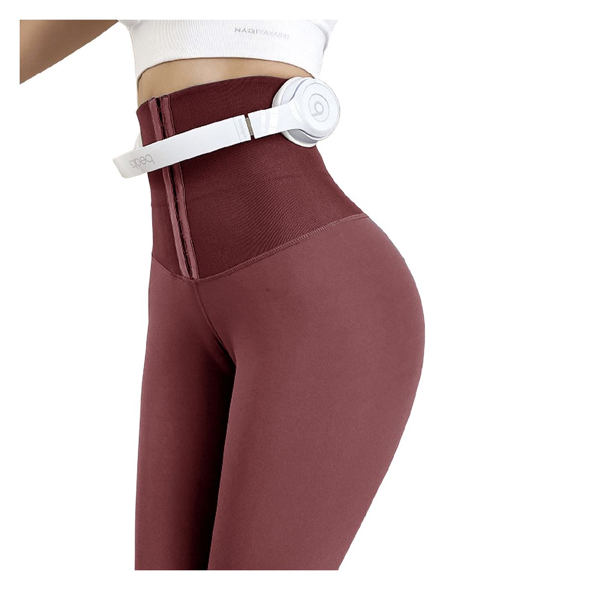 ANDESLAND OUTDOOR APPAREL - Calza Con Faja Reductora Cape Burdeo Mujer