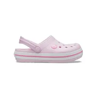 Zueco Niñas Grandes Crocband Clog Rosa