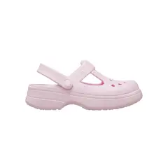 CROCS - Zueco Niñas Grandes Classic Mary Jane Rosa