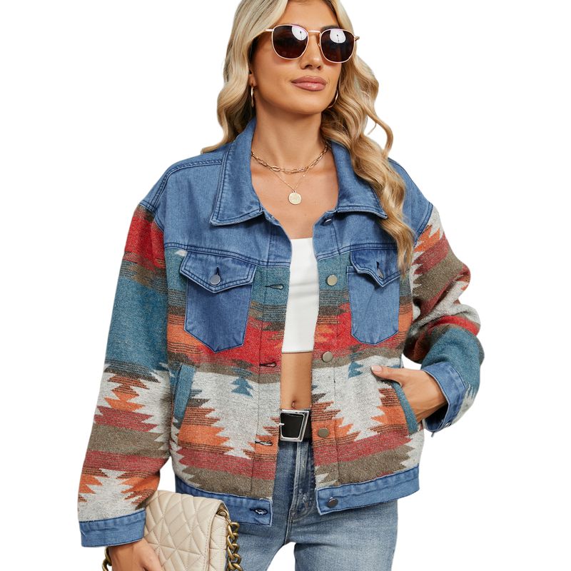 BLWOENS - Chaqueta de invierno mujer - Azul