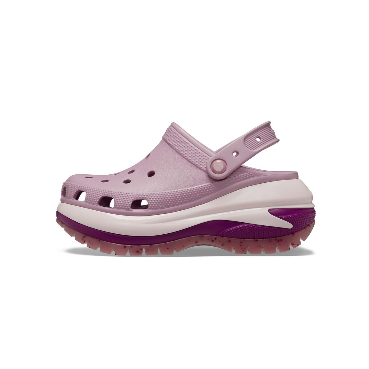 CROCS - Zueco Plataforma Crocs Unisex Mega Crush Clog Morado CROCS