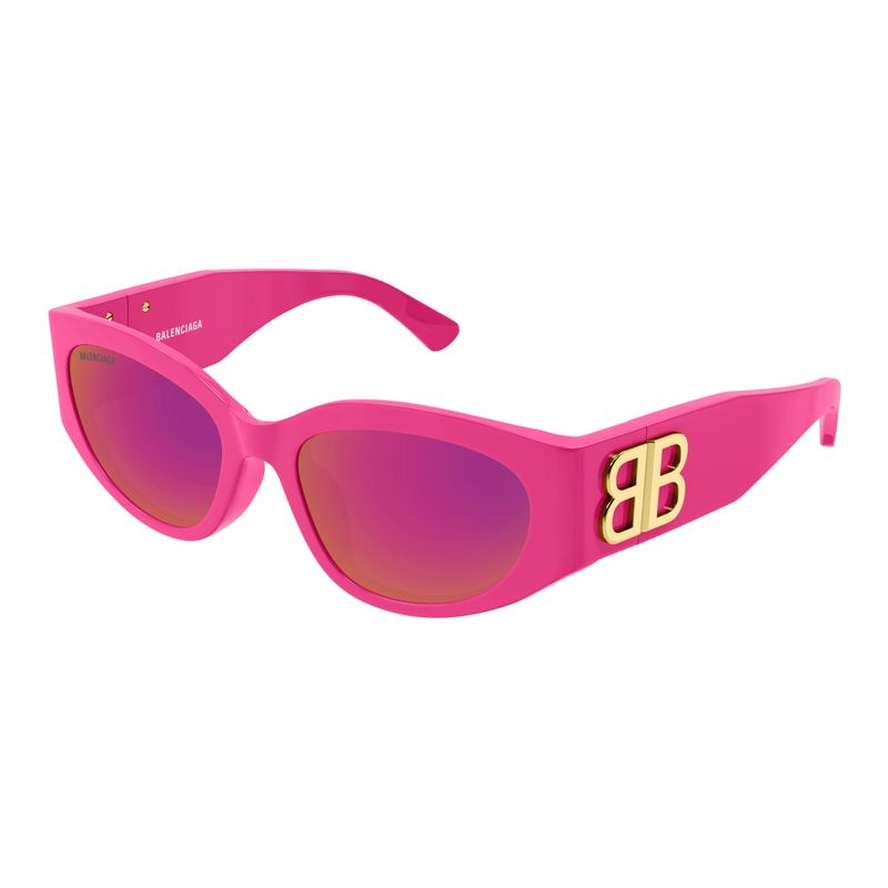 BALENCIAGA - Lentes de Sol Rosado Espejados Balenciaga