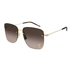 YVES SAINT LAURENT - Lentes de Sol Dorado Degradados