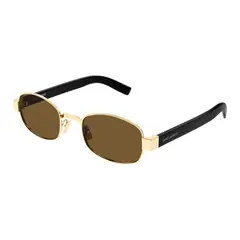 YVES SAINT LAURENT - Lentes de Sol Dorado Yves Saint Laurent.