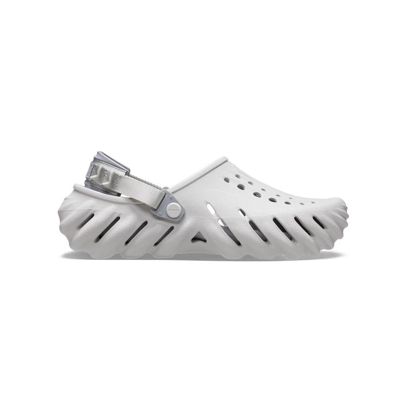 CROCS - Zueco Mujer Echo Clog Gris CROCS