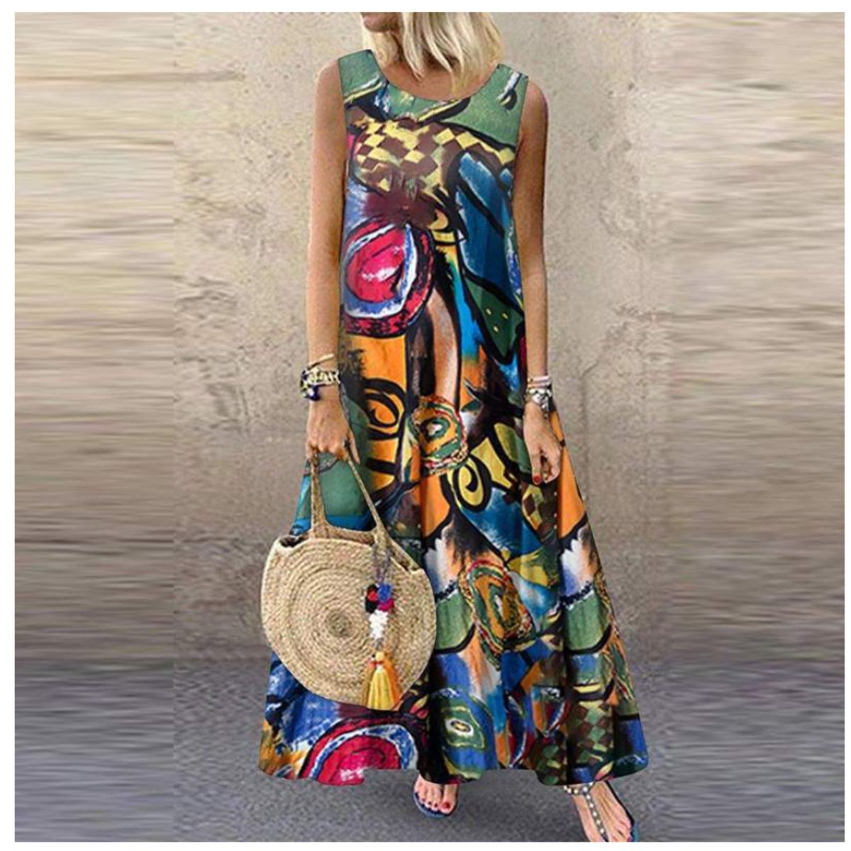 TIOZONEY - Vestido Mujer