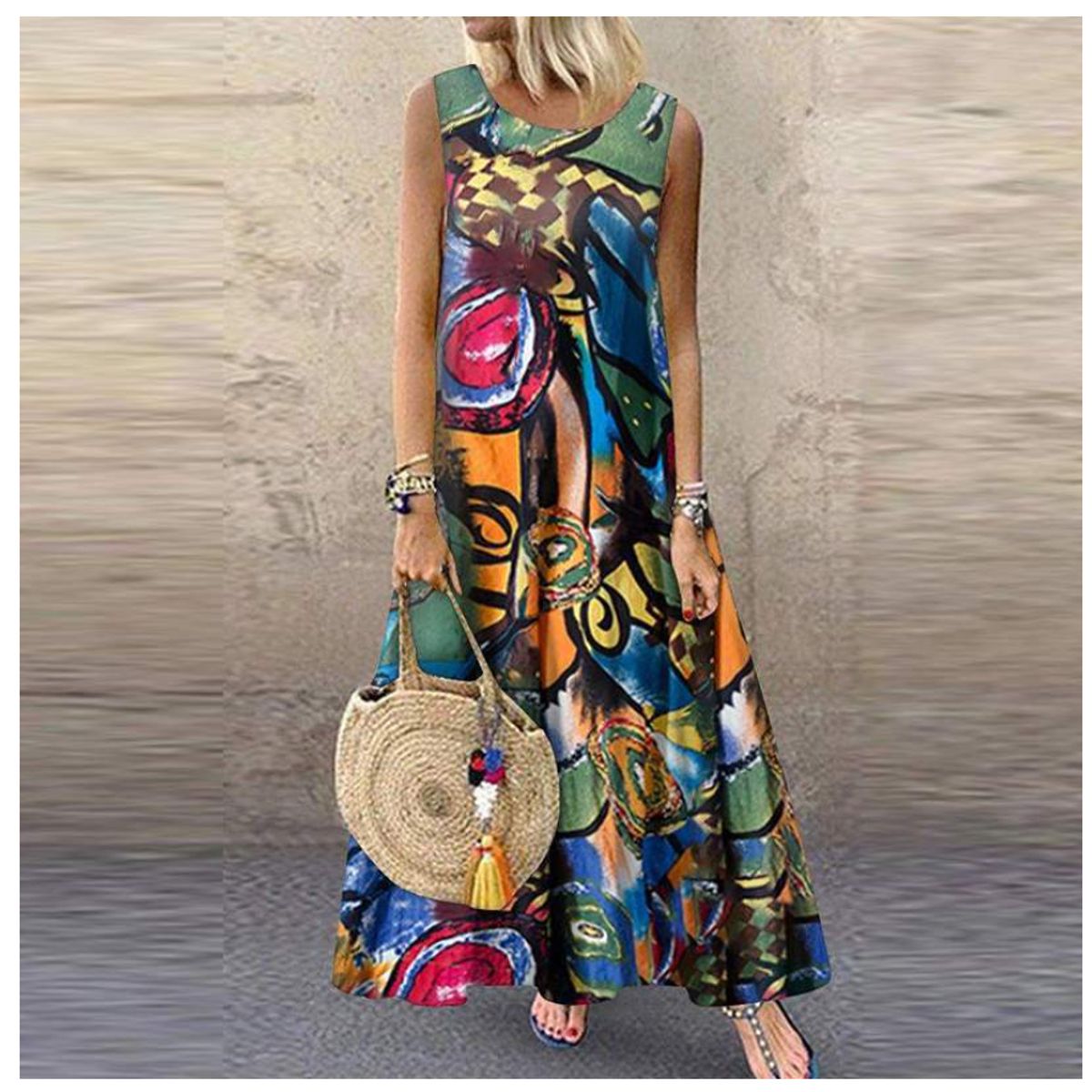 TIOZONEY - Vestido Mujer