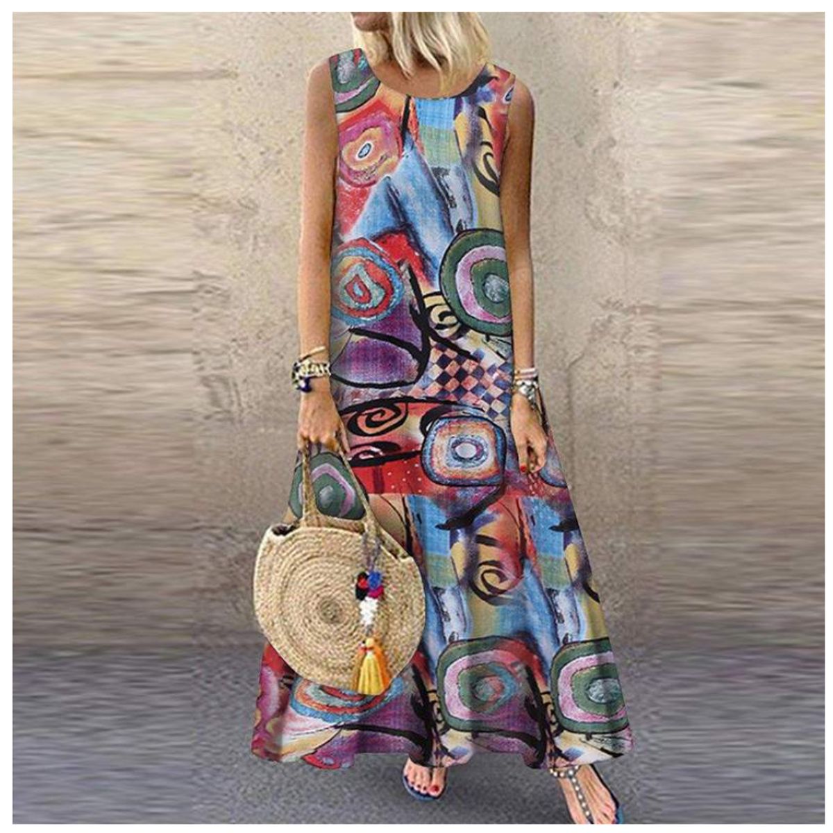 TIOZONEY - Vestido   para Mujer