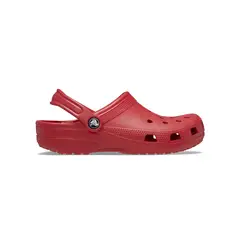 CROCS - Zueco Unisex Classic Clog Rojo Intenso
