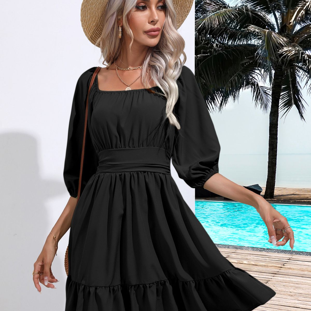 TIOZONEY - Vestido Mujer