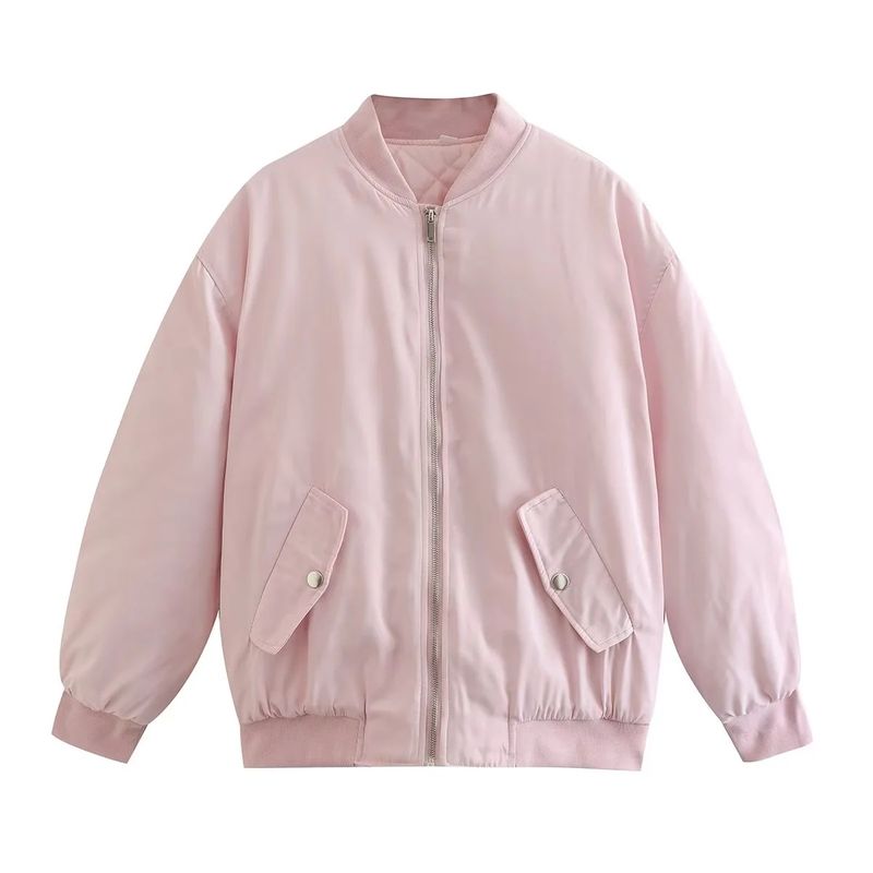 BLWOENS - Chaqueta sin gorro para mujer -Rosado
