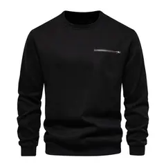 BLWOENS - Polerón con bolsillo para Hombre - Negro