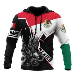 BLWOENS - Polerón con estampado para Hombre - Bandera México