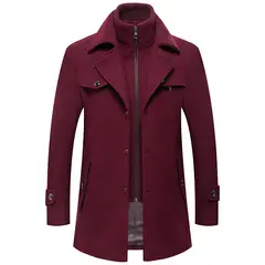 BLWOENS - Chaqueta de moda para hombres - Rojo