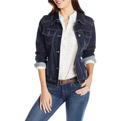 BLWOENS - Chaqueta vaquera para mujeres - Azul