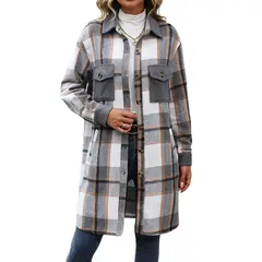 BLWOENS - Chaqueta para mujer - Gris