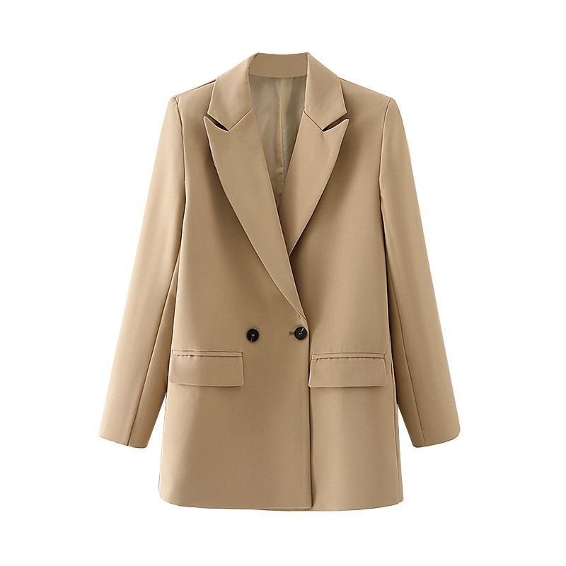 BLWOENS - Chaqueta casual para mujeres - Khaki