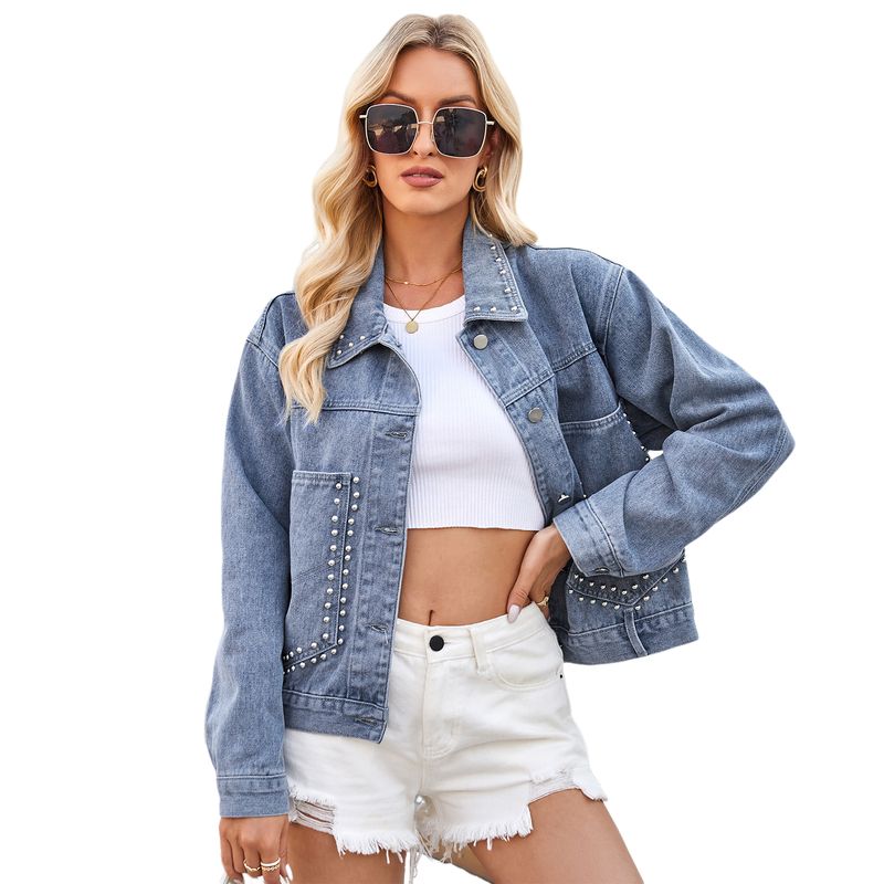 BLWOENS - Chaqueta de invierno mujer - Azul