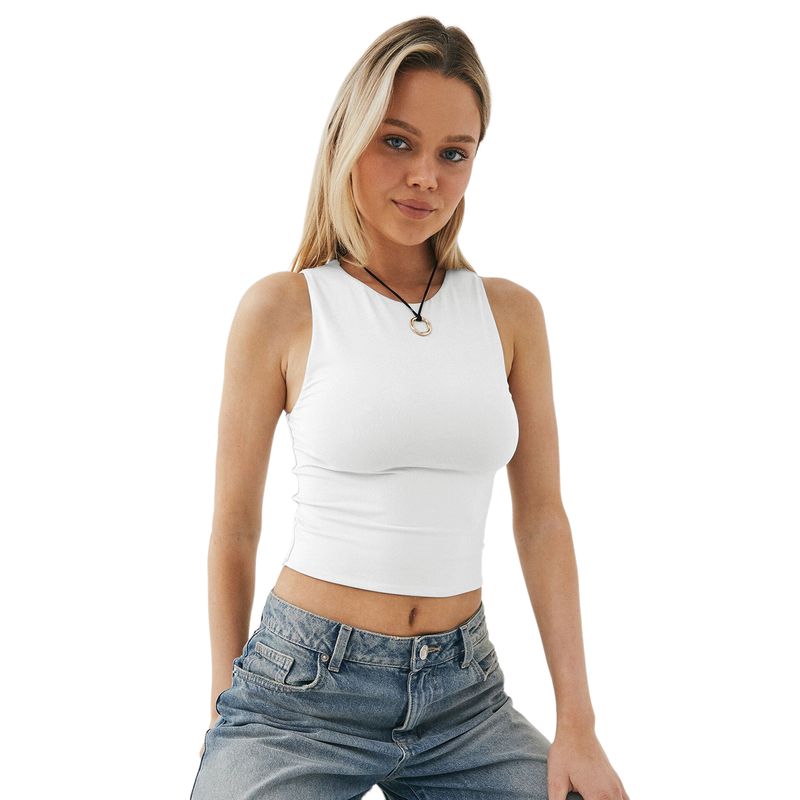 BLWOENS - Polera Mujer - Blanco.