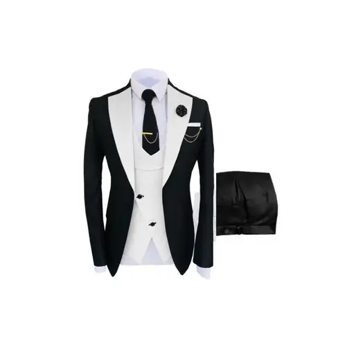 XPRESS RECHARGE - Terno muy elegante de 4 Piezas(chaqueta,chaleco,pantalon,Corbata)