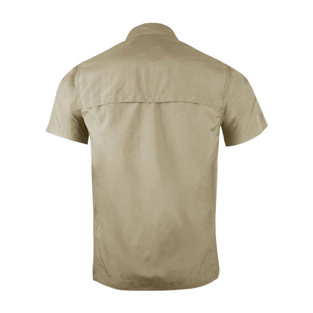 ANDESLAND OUTDOOR APPAREL - Camisa Trekking Ripstop Manga Corta UPF50 Fénec Beige Hombre
