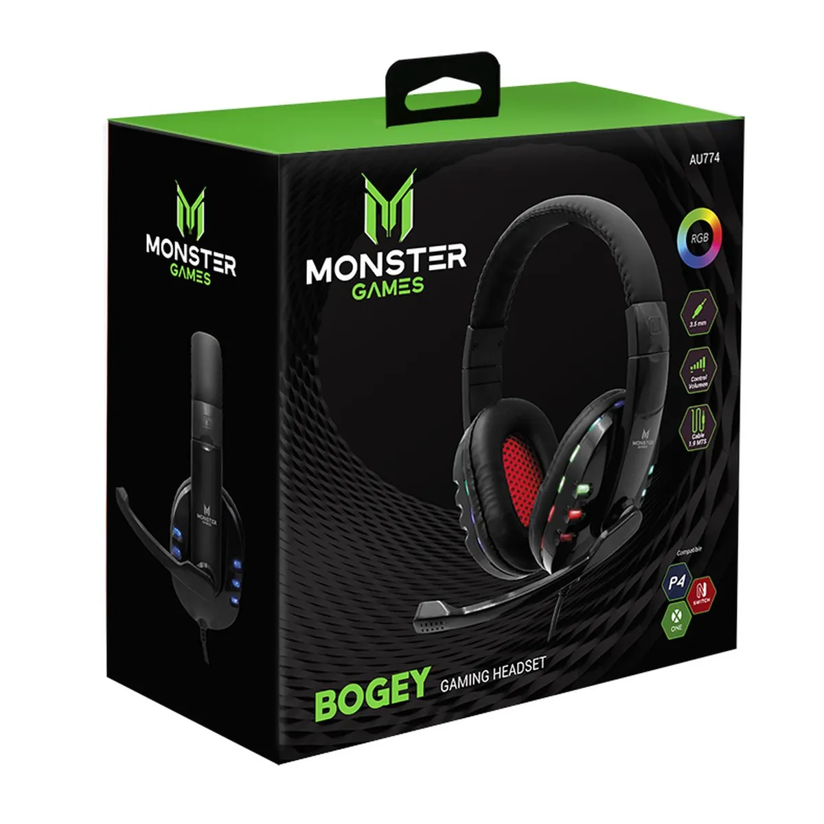 MONSTER - Auriculares Monster Gamer Bogey
