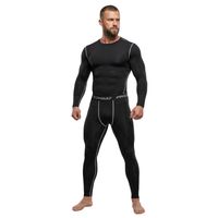Primera Capa Deportiva Ropa Hombre - Negro