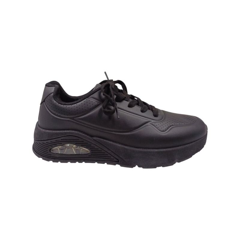HERIEL - Zapatilla Negra Plataforma Mujer