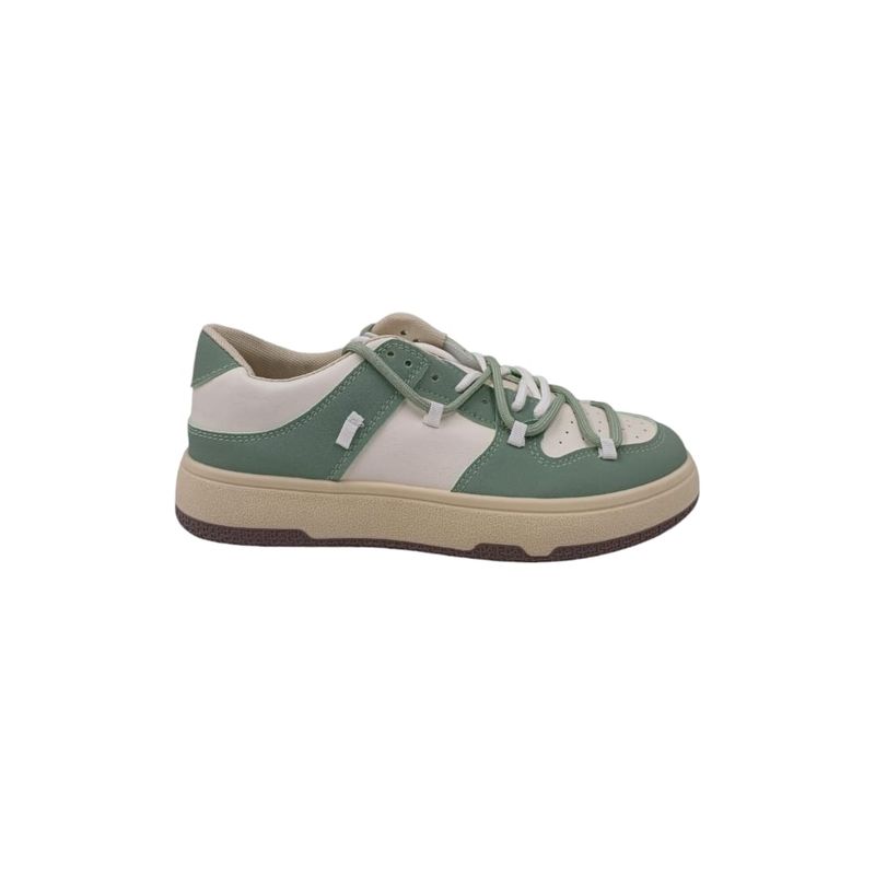 HERIEL - Zapatilla Verde Mujer.