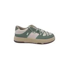 HERIEL - Zapatilla Verde Mujer.