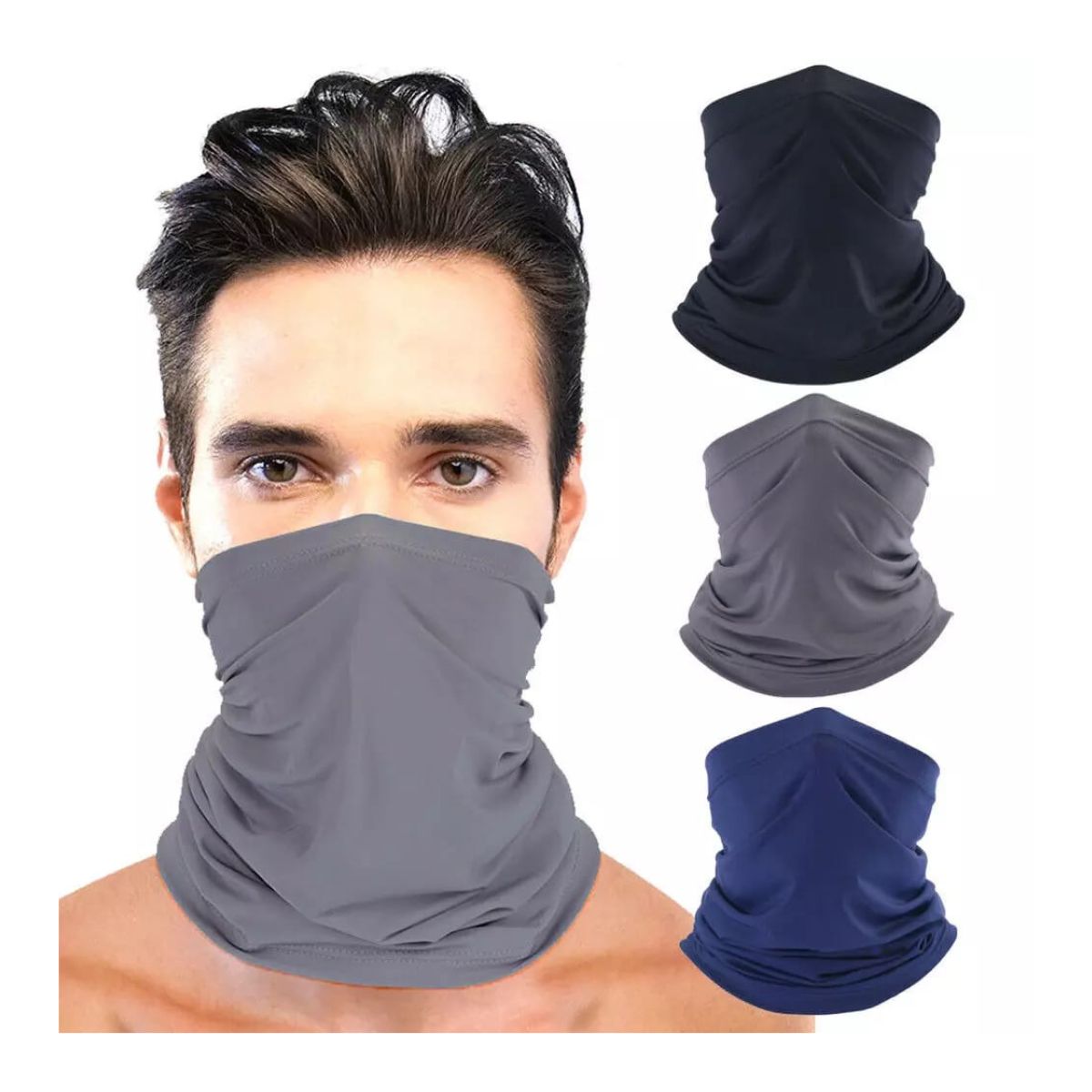 EKOL TACTICA MILITAR - Bandana Cuello Mascarilla Multifuncional Micropolar Protección Uv
