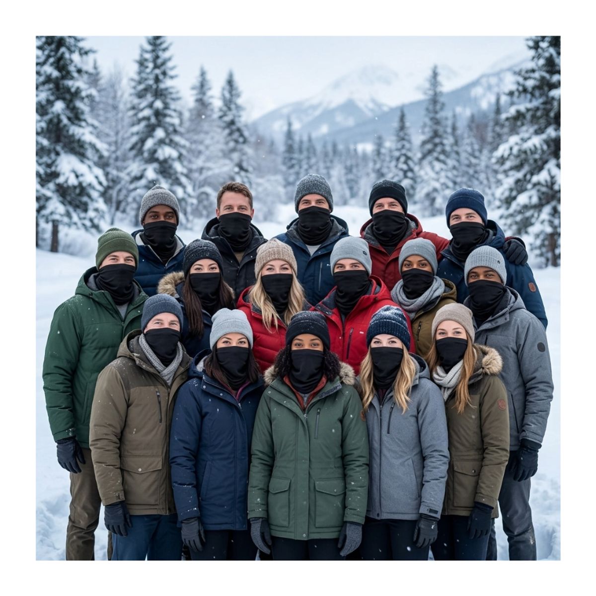 EKOL TACTICA MILITAR - Pack 12 Cuellos Bandanas  Multifuncionales Micropolar