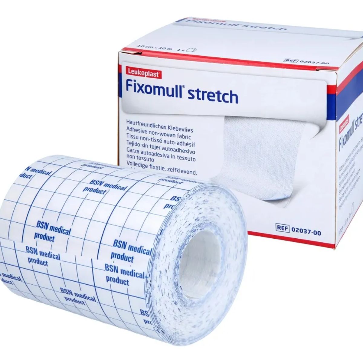 LEUKOPLAST - Venda Gasa Fixomull Stretch 5cmx10m - Tela Adhesiva 5x10m