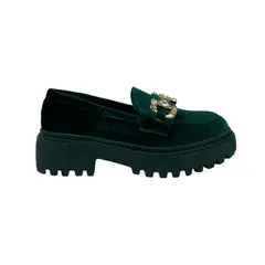 HERIEL - Mocasín Terciopelo Plataforma Colores