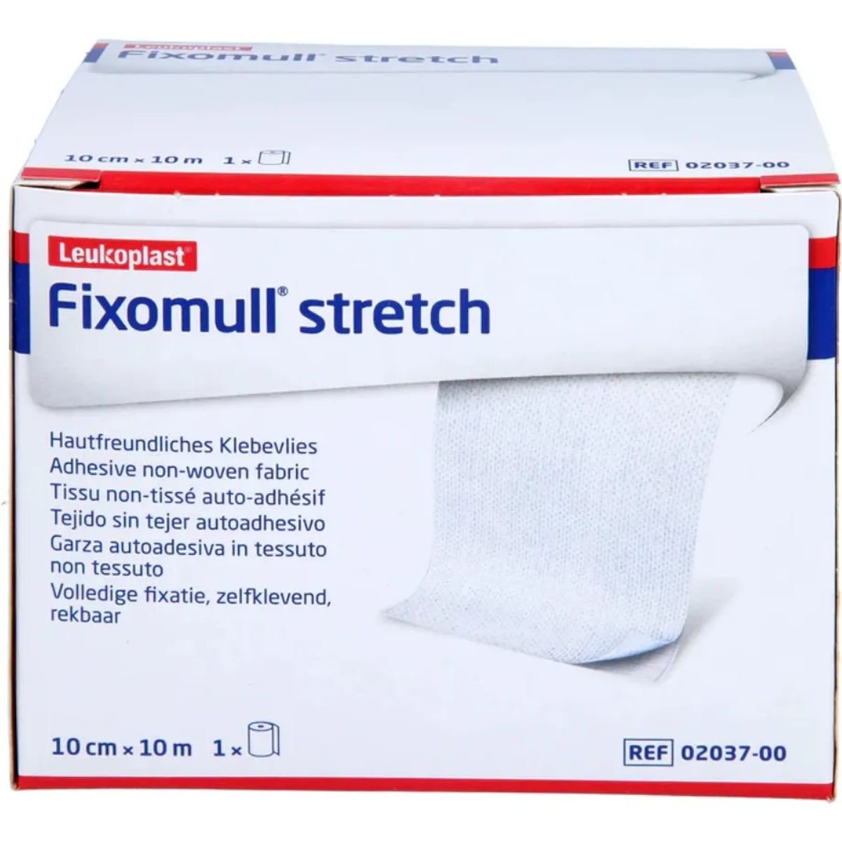LEUKOPLAST - Venda Gasa Fixomull Stretch 10cmx10m -tela Adhesiva Fixomull