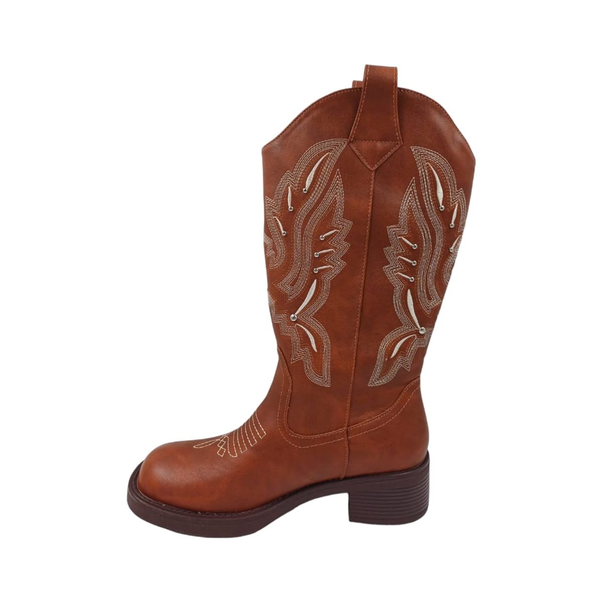 HERIEL - Bota Café Texana Mujer