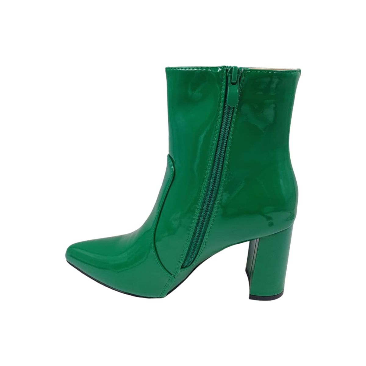 HERIEL - Botín Verde Taco Mujer