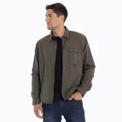 MERRELL - Chaqueta Sobrecamisa Hombre Carson Oversh Café