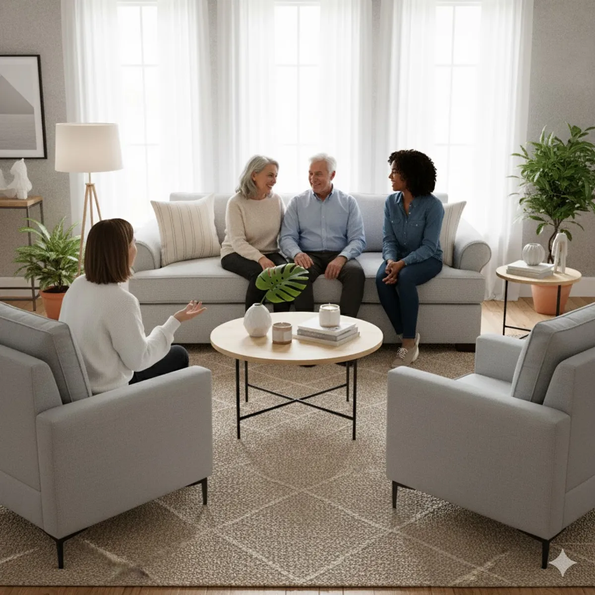 SITIAL HOME - Living 311 Santelmo gris claro sofa 3 cuerpos + 2 poltronas resortes