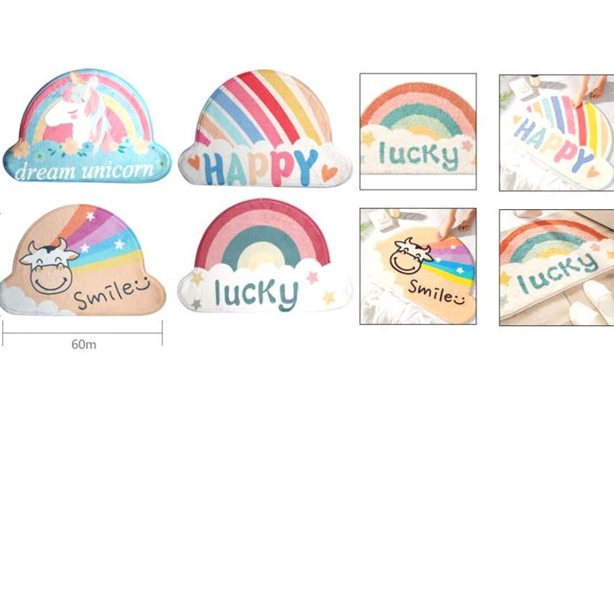 GENERICO - Alfombra de Baño 40x60cm