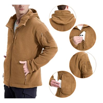 Imagen 2 del producto Polar Chaqueta Polerón Micropolar Táctico Invierno.