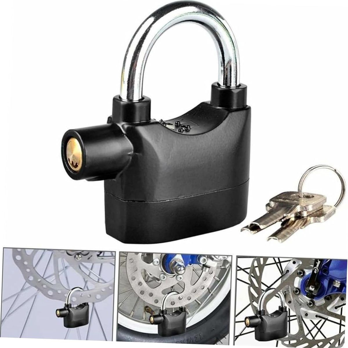 MOVI - Candado Antirrobo con Alarma