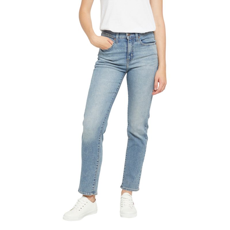 LEVIS - Jeans Mujer 724 High Rise Straight Azul Levis