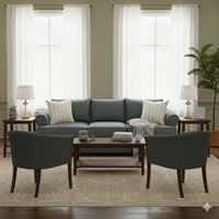 Living 311 Pastora Marengo sofa 3 cuerpos resortes + 2 sitiales