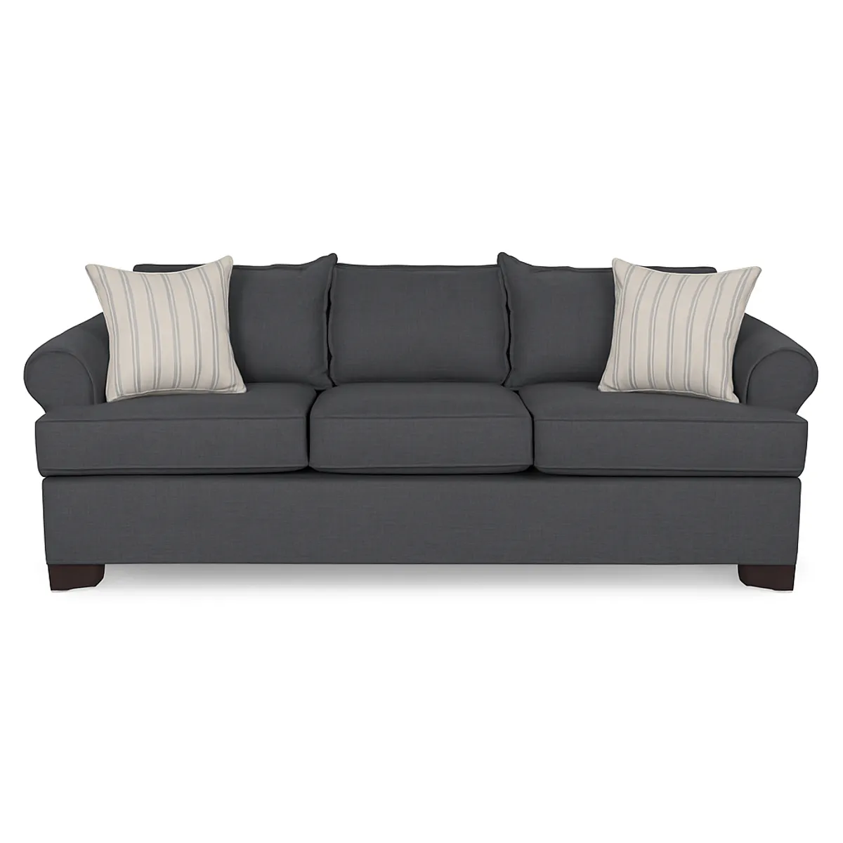 SITIAL HOME - Living 311 Pastora Marengo sofa 3 cuerpos resortes + 2 sitiales